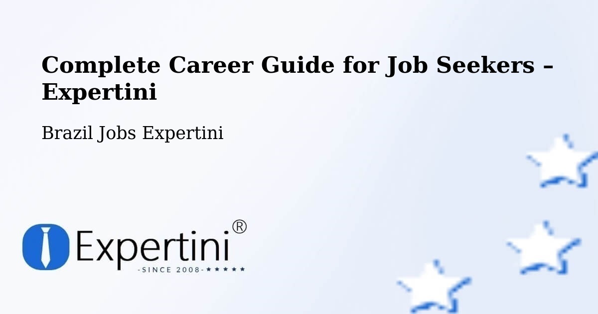 Career Guide for Job Seekers – Tabaí - Tabaí, Brazil Jobs Expertini