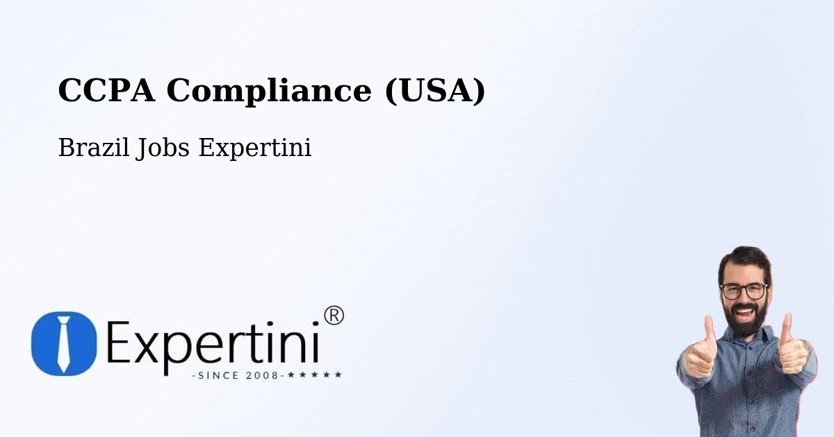 CCPA Privacy Rights & Compliance Notice – Tabaí - Brazil Jobs Expertini