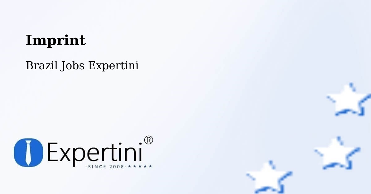 Imprint – Tabaí - Brazil Jobs Expertini