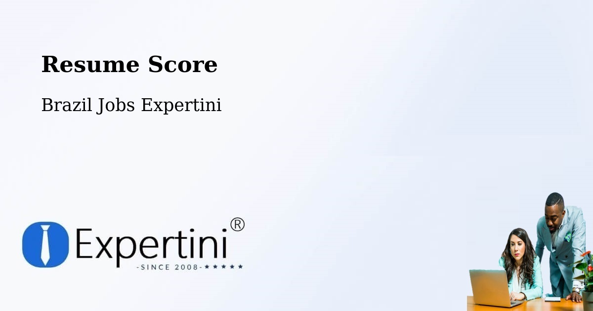 Resume Score & Job Description Match Tool – Tabaí - Brazil Jobs Expertini